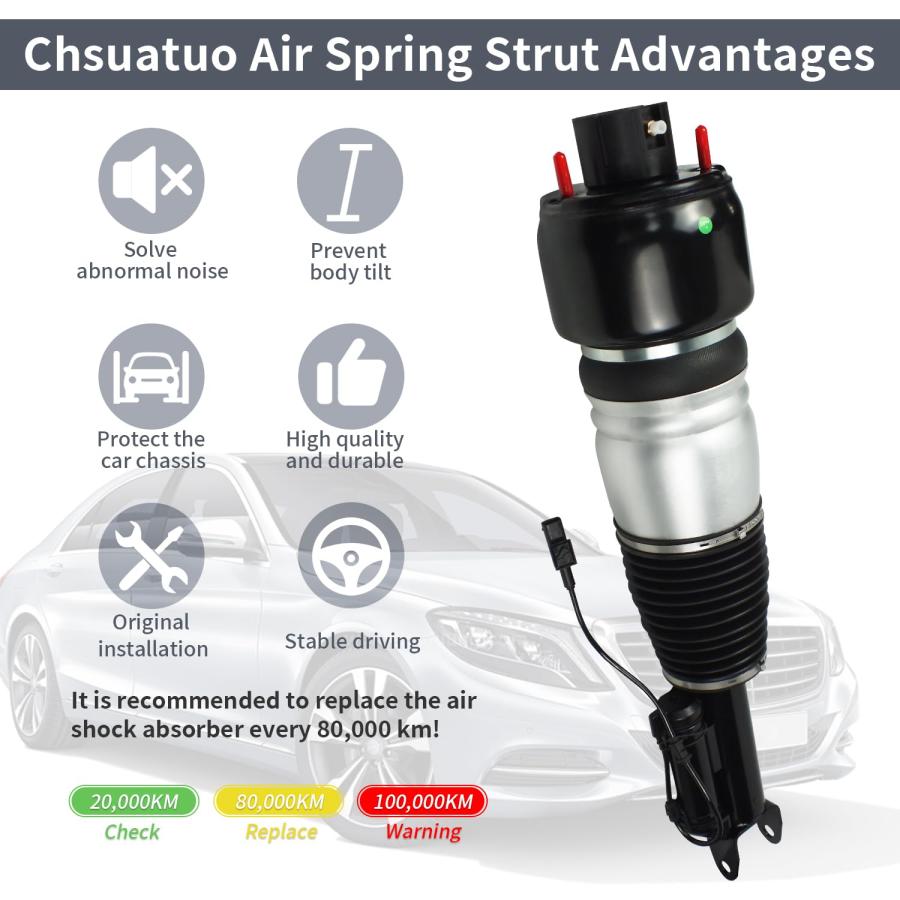 Front Left Air Suspension Strut Shock Absorber for Mercedes Benz 並行輸入品_3
