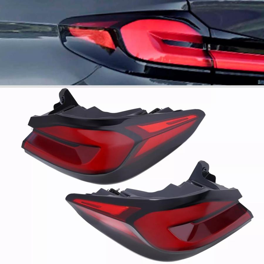 【並行輸入品】 Tsomony   For 2021 2022BMW 5 Series G30 LED 1 Pair Left+Right Siの画像
