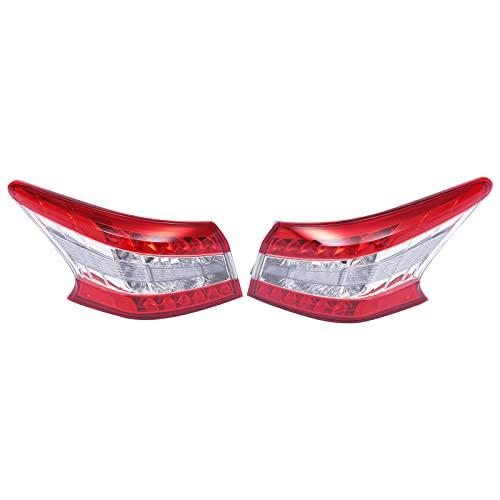 【並行輸入品】 1 Pair LED Taillights Assembly for Nissan Sentra 2013 2014 2015の画像