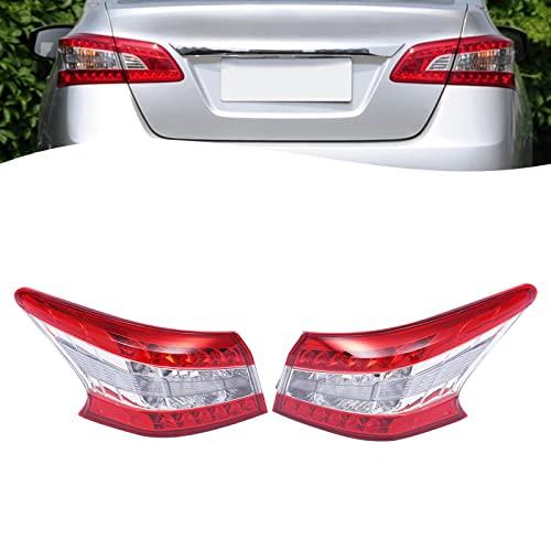 【並行輸入品】 1 Pair LED Taillights Assembly for Nissan Sentra 2013 2014 2015の画像