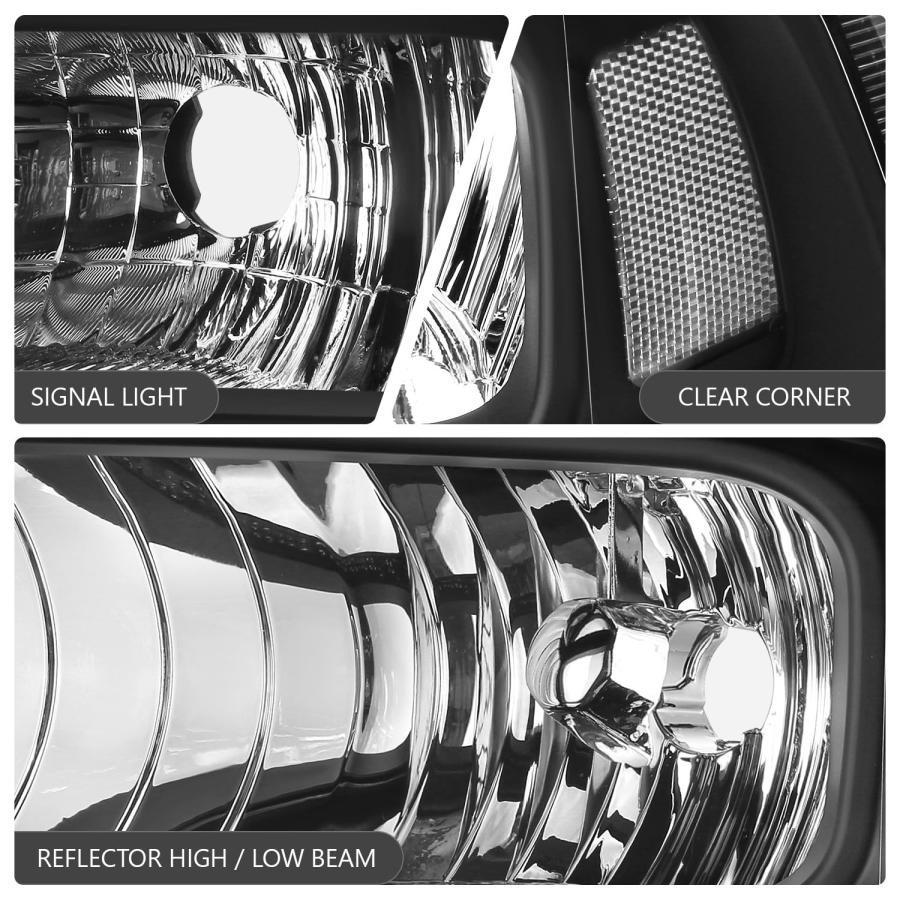 【並行輸入品】 DNA MOTORING Pair of Headlight Assemblies Compatible With 2005 2の画像