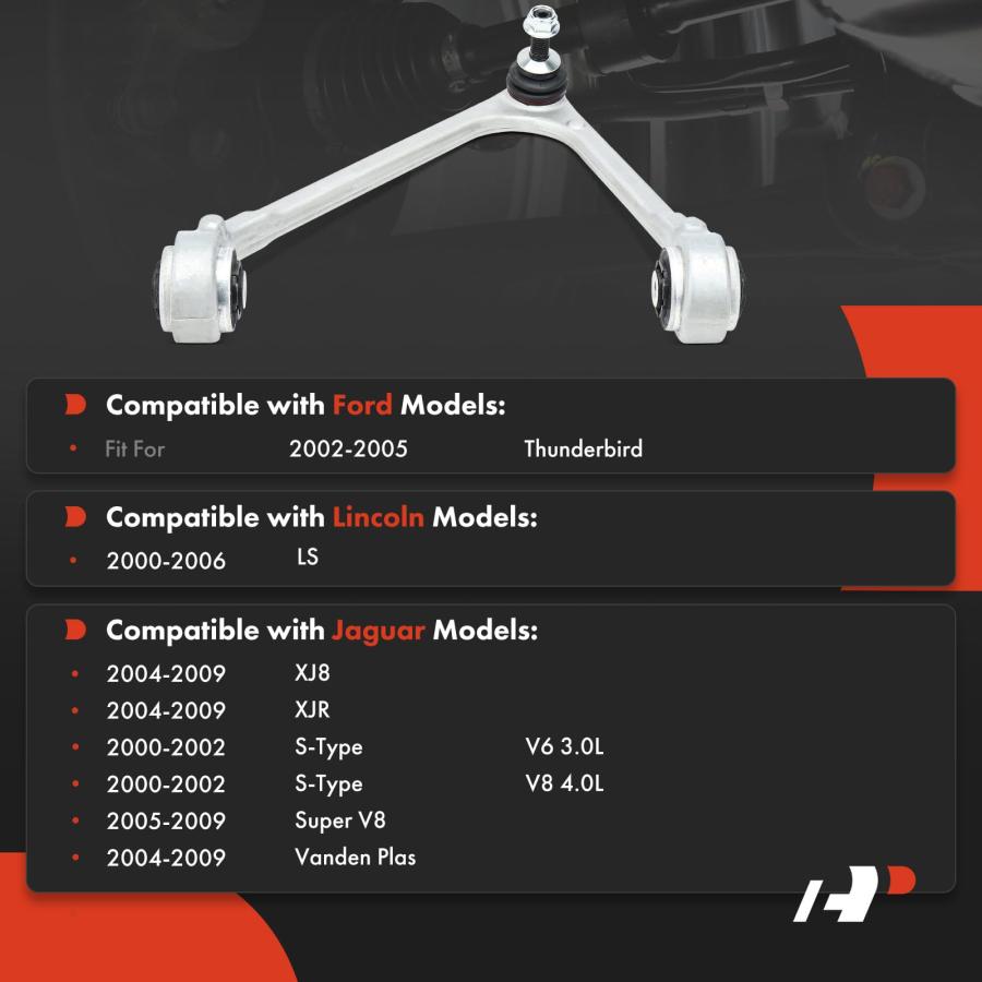 【並行輸入品】 A Premium Front Left Upper Control Arm, with Ball Joint \u0026 Bushinの画像