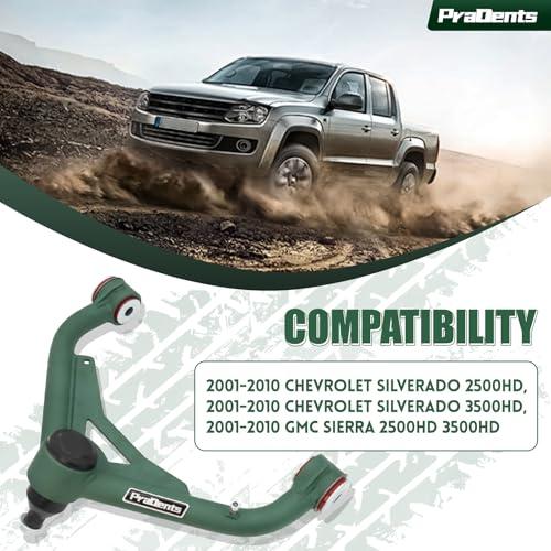 Front Upper Control Arms for 2001 2010 Chevy Silverado 2500HD/35 並行輸入品_4