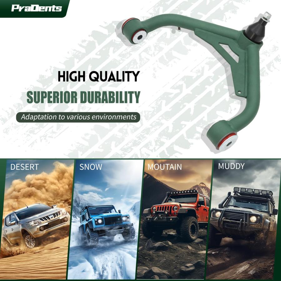 Front Upper Control Arms for 2001 2010 Chevy Silverado 2500HD/35 並行輸入品_9