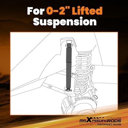 【並行輸入品】maXpeedingrods 0 2\" Rear Shock Absorbers for Ford F 250 F 350 Supの画像