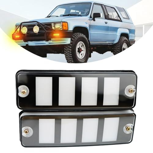 【並行輸入品】 ZDEERAOTO LED Front Bumper Side Marker DRL Amber Sequential Turn_1