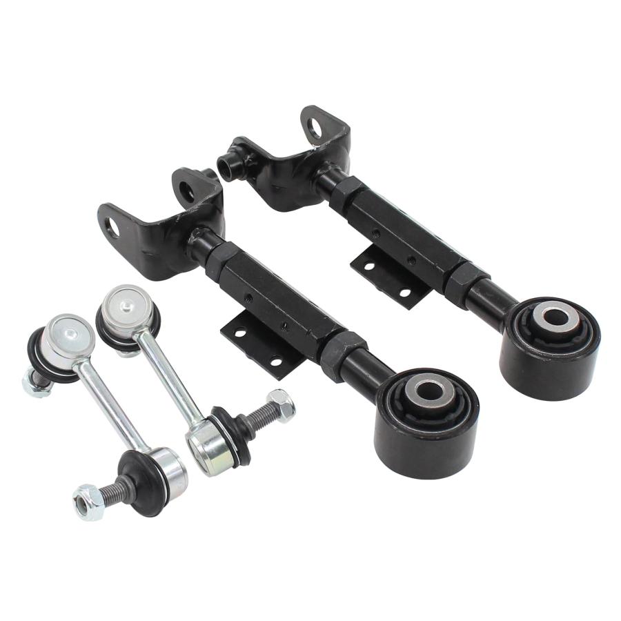 【並行輸入品】NewYall リアアッパーコントロールアームと左右スタビライザー スウェイバーエンドリンク ホンダ CR V 2007 2016の画像
