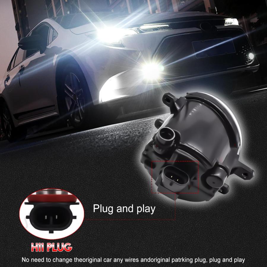 【並行輸入品】 Fog Lights 3.5 inch OEM 19597300 For LEXUS RX350 RX450H 2010 201_9