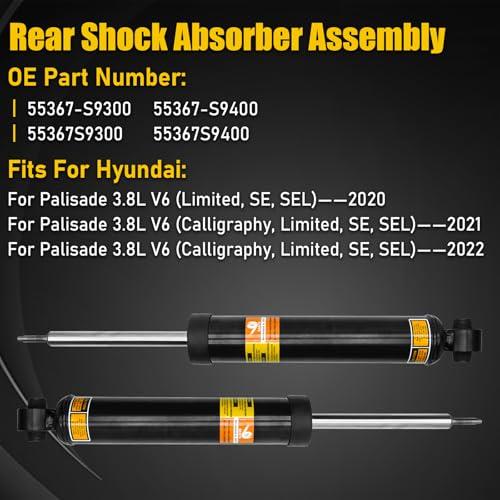 【並行輸入品】 55367 S9300 Rear Shocks Absorber Fits for 2020 2021 2022 for Hyu_4