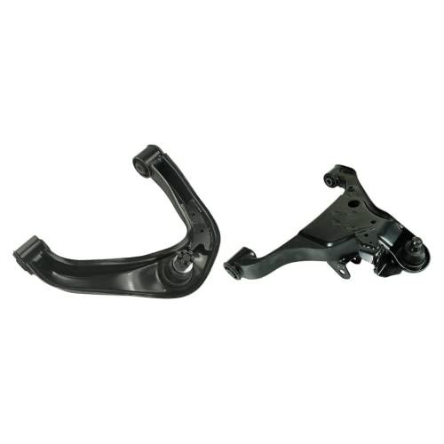【並行輸入品】 Front Lower and Upper Control Arm   2PC Suspension Kit Upper andの画像