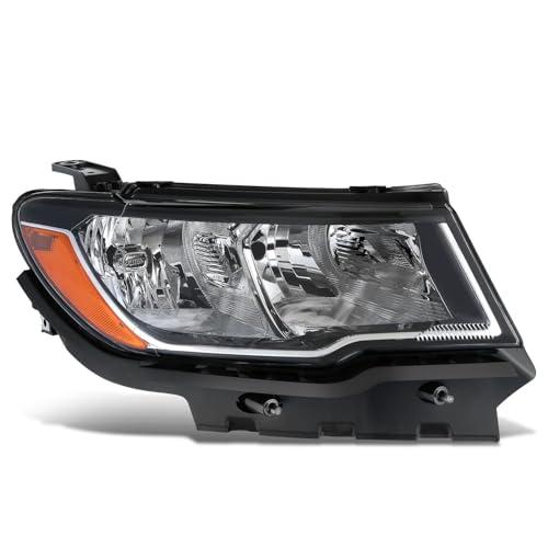 【並行輸入品】 DNA MOTORING OE Style Front Right Headlight Compatible With Jeepの画像