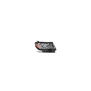 【並行輸入品】 DNA MOTORING OE Style Front Right Headlight Compatible With Jeepの画像