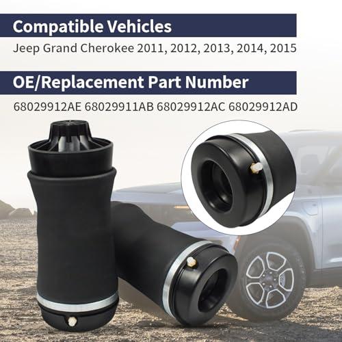 【並行輸入品】 Pair Rear Air Spring Suspension Kit Air Suspension Bags for 2011の画像