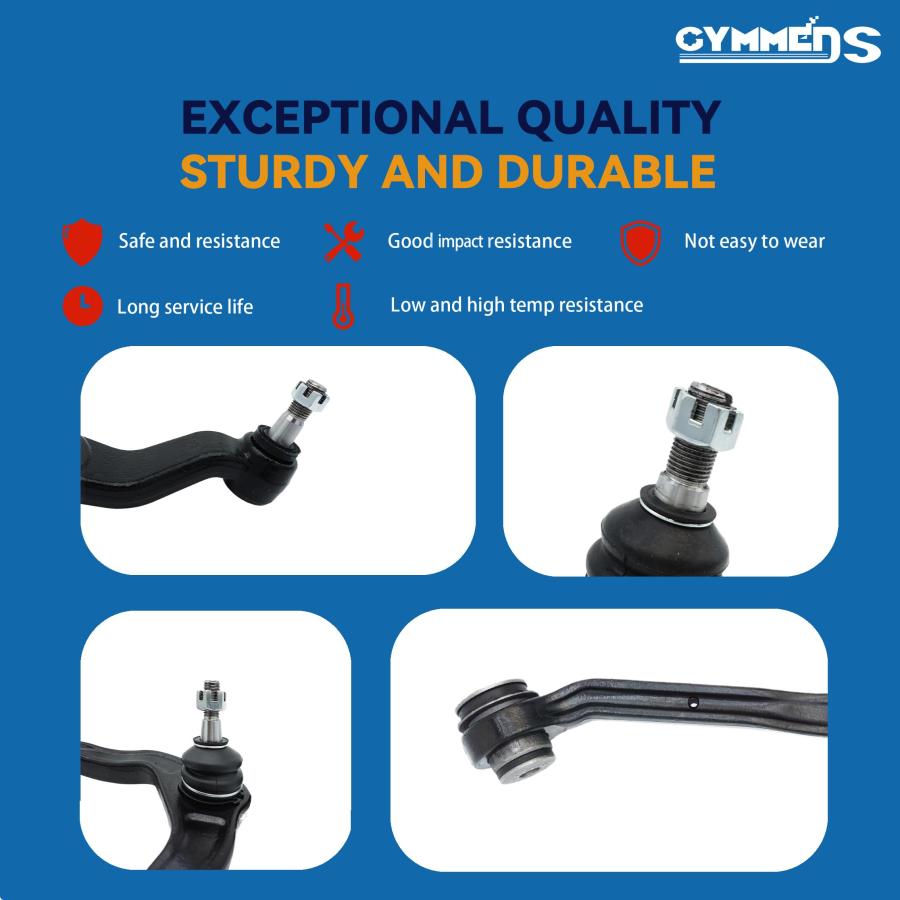 【並行輸入品】 GYMMEDS Front Upper Control Arm w/Ball Joint K80826 for 2000 14の画像