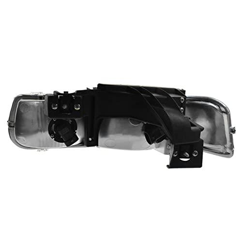 【並行輸入品】 TRQ Right Headlight Assembly Passenger Side Compatible with Chevの画像