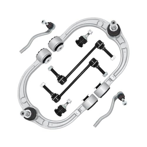 【並行輸入品】 8 Pcs Front Upper Control Arm Suspension Kit Compatible With Mer_1