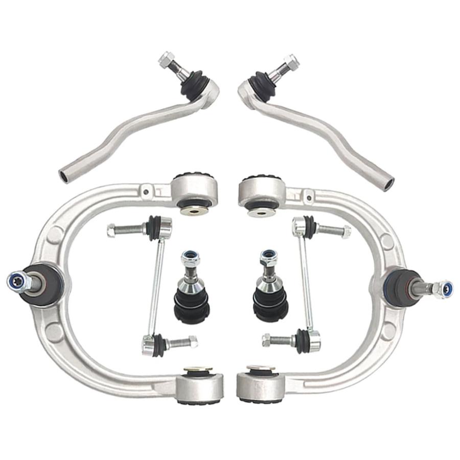 【並行輸入品】 8 Pcs Front Upper Control Arm Suspension Kit Compatible With Mer_3