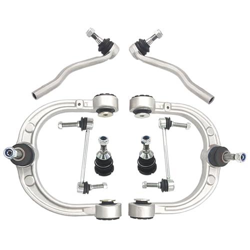 【並行輸入品】 8 Pcs Front Upper Control Arm Suspension Kit Compatible With Mer_4