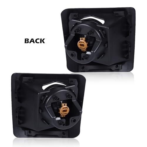 【並行輸入品】 G PLUS Front Bumper Fog Lights w/Bulbs Compatible with GMC Sierr_7