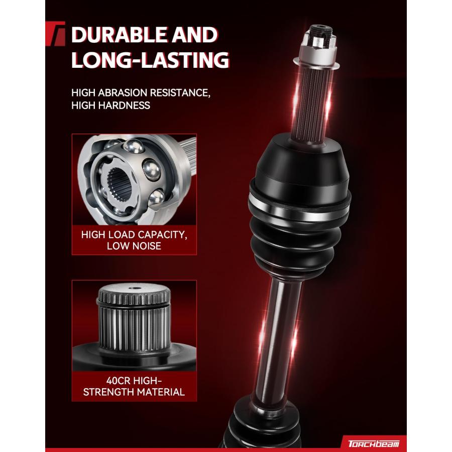【並行輸入品】 Torchbeam Front Right CV Axle Shaft Assembly Fits Fusion 2006 20_9