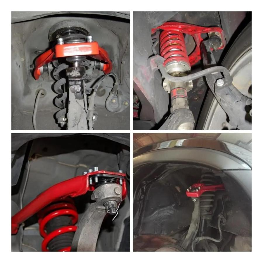 KAIBCHUN Pair Adjustable Front Upper Control Camber A Arms Suspe 並行輸入品_6