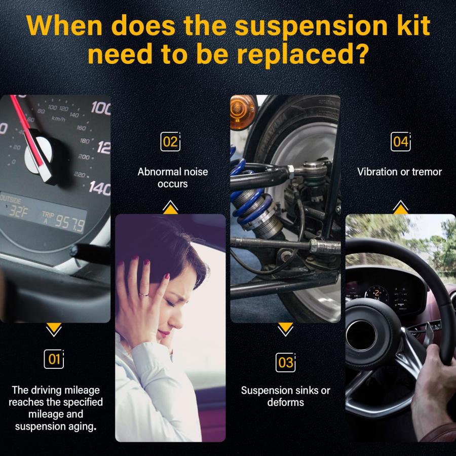 【並行輸入品】 ASAPE 10 Pcs Suspension Kit   Fit 1998 2000 for Lexus GS400 1998