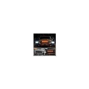 並行輸入品】MAIKER アンバー LED グリルライト 2024 2025 ジープ 