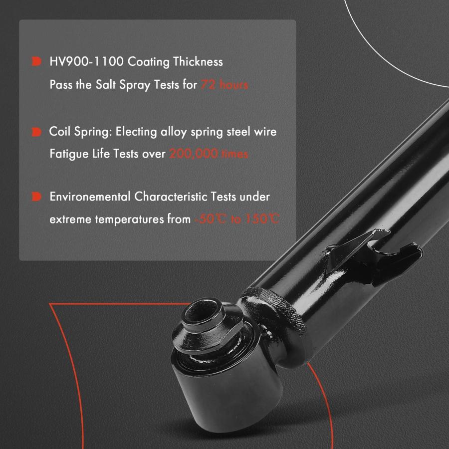 【並行輸入品】 A Premium Rear Driver and Passenger Side Pair (2) Shock Absorber