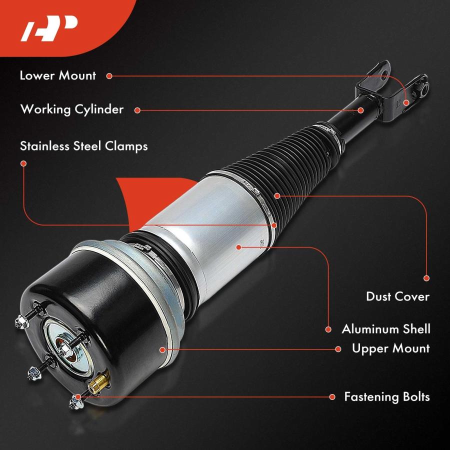 【並行輸入品】 A Premium Front Air Suspension Strut Shock Absorber Compatible wの画像