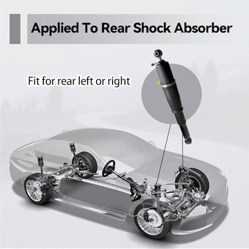【並行輸入品】 VIGOR 2PCS Air Shock Absorbers Compatible with GMC Yukon, Chevy_4