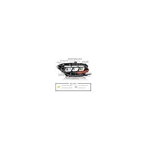 【並行輸入品】 Spec D Tuning Full LED Jet Black Headlights w/Sequential Turn Si_8