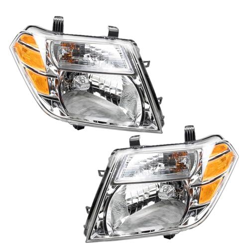 【並行輸入品】 TRQ Headlight Assembly Set Headlights Compatible with 2008 2012の画像
