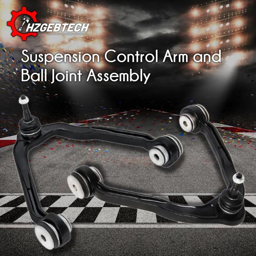 【並行輸入品】 HZGEBTECH 4x Rear Upper Rear Lower Control Arm Suspension Kit Reの画像