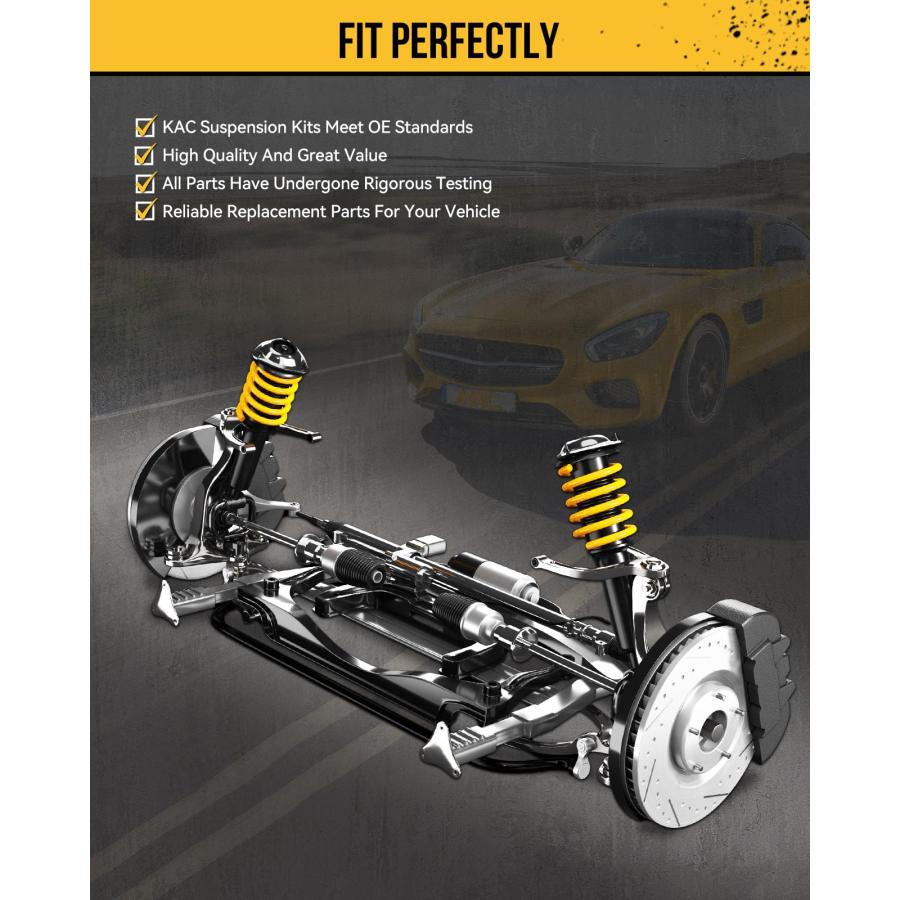 【並行輸入品】 KAC Rear Upper Control Arm Assembly Fit for Chevrolet Tahoe Subuの画像