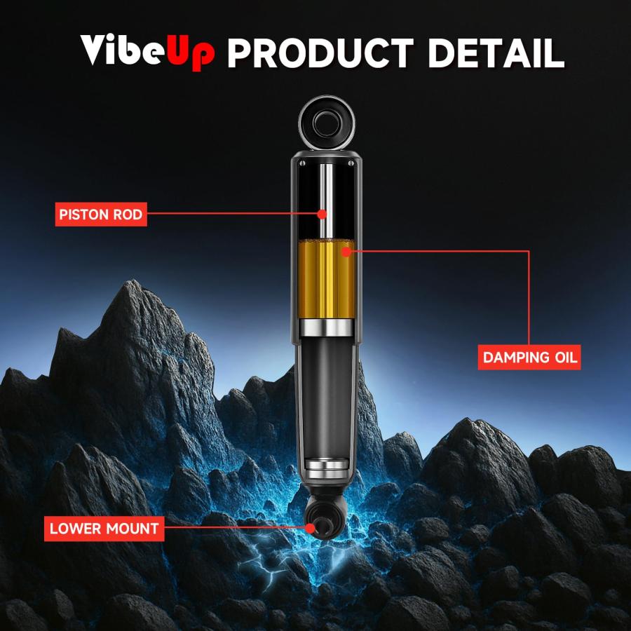 【並行輸入品】 VibeUp Rear Struts Assembly Shock Absorber Fits Sierra 1500 2007_3
