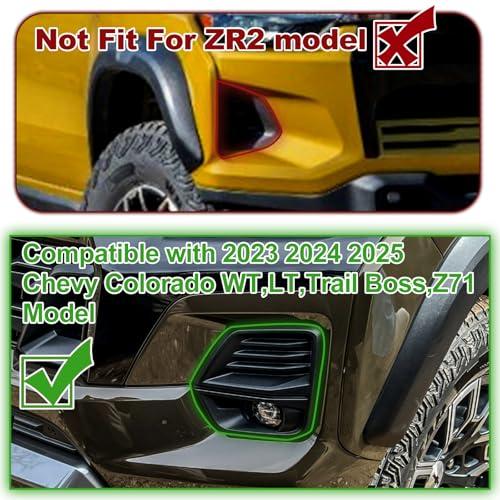 【並行輸入品】 Zrebrio Led DRL Fog Lights For 2023 2025 Chevrolet chevy Colorad_7