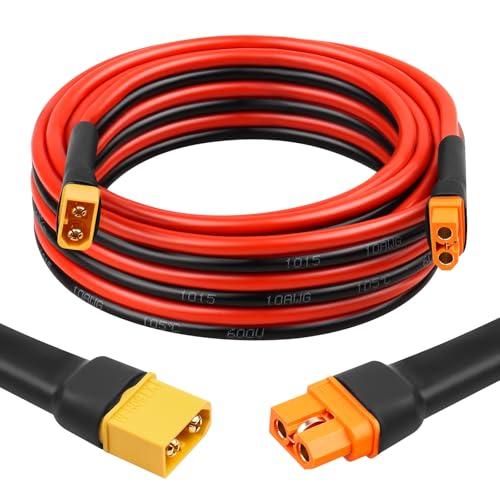 並行輸入品】MOOKEERF XT60i XT60 延長ケーブル 10AWG 10FT メス オス