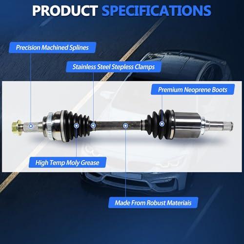【並行輸入品】Maxfavor CVアクスルフロントセット ヒュンダイソナタ2015 2019、Kia Optima 2016 2020オートトの画像