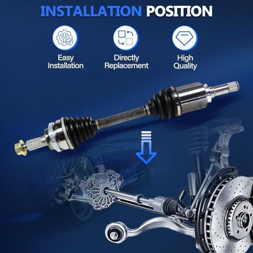 【並行輸入品】Maxfavor CVアクスルフロントセット ヒュンダイソナタ2015 2019、Kia Optima 2016 2020オートトの画像