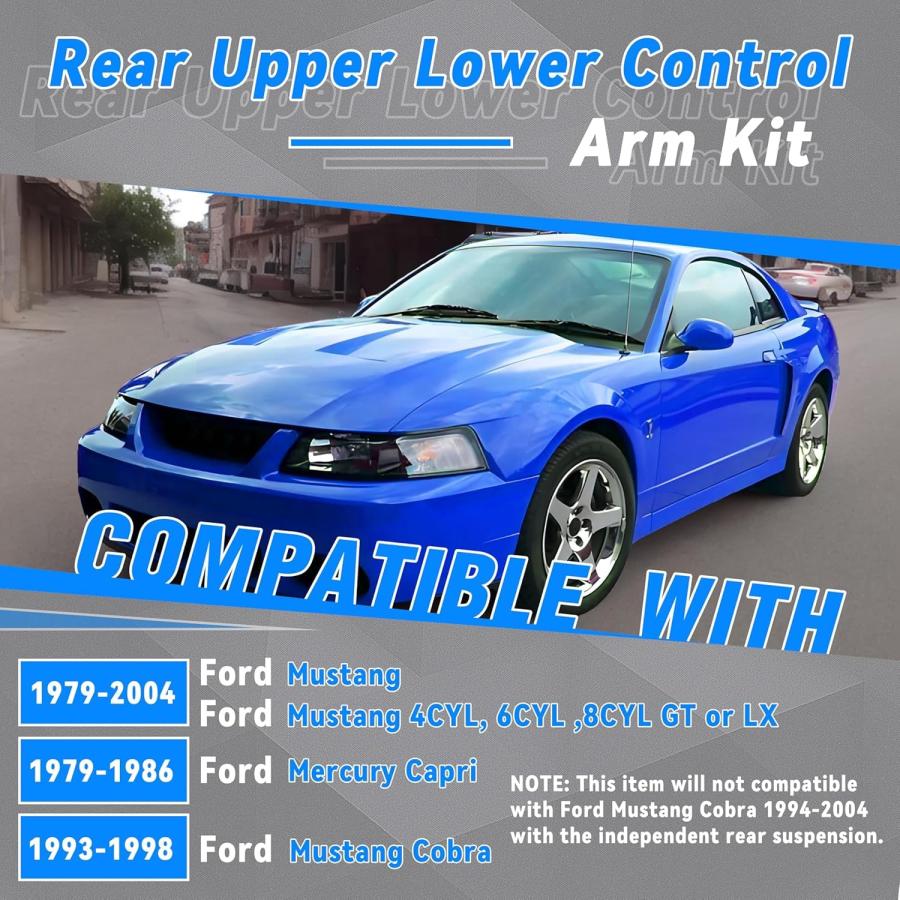 【並行輸入品】 KUAFU Rear Upper & Lower Control Arm Kit Compatible with 1979 20_3