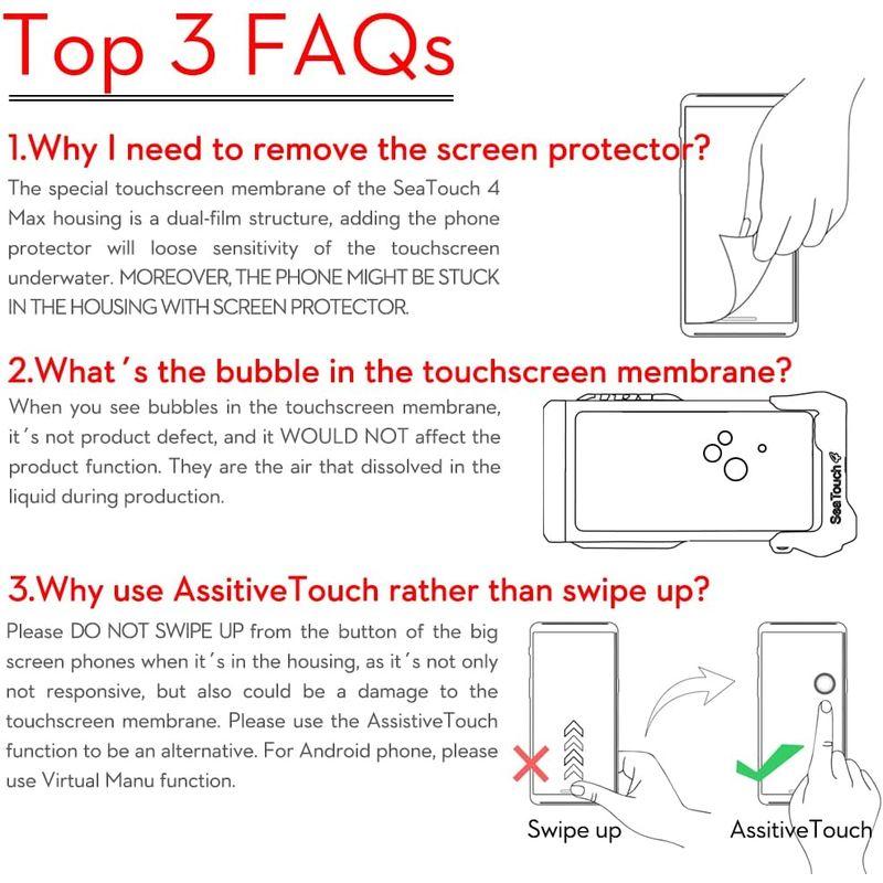 DIVEVOLK (ダイブフォルク) 水中用 タッチスクリーン対応 ケース Seatouch 4 Max ダイビング用 携帯電話ケース iP ダイブフォルク 水中用 タッチスクリーン対応 ケース Seatouch Max ダイビング用 携帯電話ケース iP