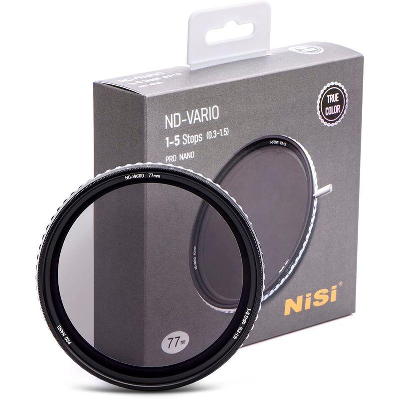 NiSi 可変NDフィルター TRUE COLOR VARIO 1-5stops (ND2~32) 77mm TRUE COLOR ND2 可変NDフィルター VARIO 5stops 77mm