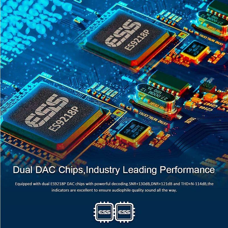 Bluetooth付きHIDIZSAP80 PRO MP3プレーヤー、LDAC/aptX/FLAC/Hi-Resオーディオ/FMラジオ付き PRO MP3プレーヤー LDAC/aptX/FLAC/Hi Resオーディオ/FMラジオ付き