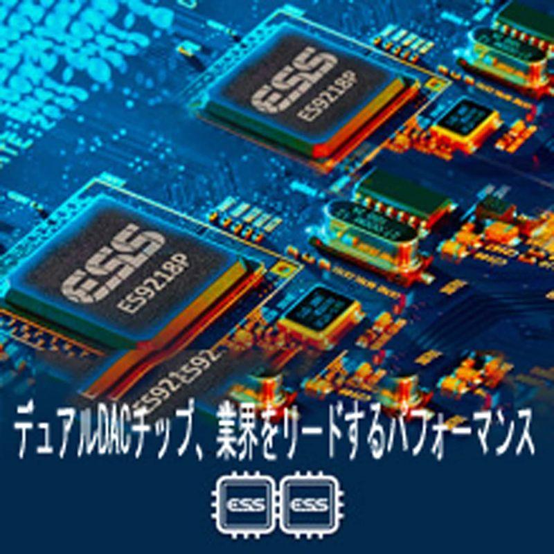 Bluetooth付きHIDIZSAP80 PRO MP3プレーヤー、LDAC/aptX/FLAC/Hi-Resオーディオ/FMラジオ付き PRO MP3プレーヤー LDAC/aptX/FLAC/Hi Resオーディオ/FMラジオ付き