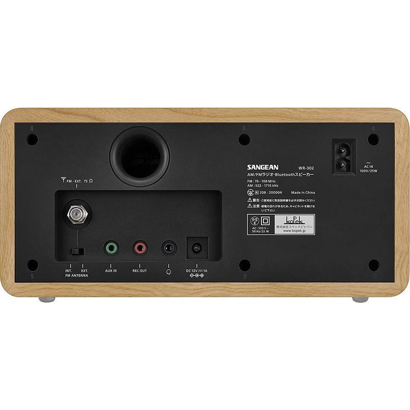 新入荷!!【日本未発売】 SANGEAN FM/AMラジオ対応 ブルートゥーススピーカー チェリー/ブラック WR-302 ［Bluetooth対応］ 【1912222506】(12153円)