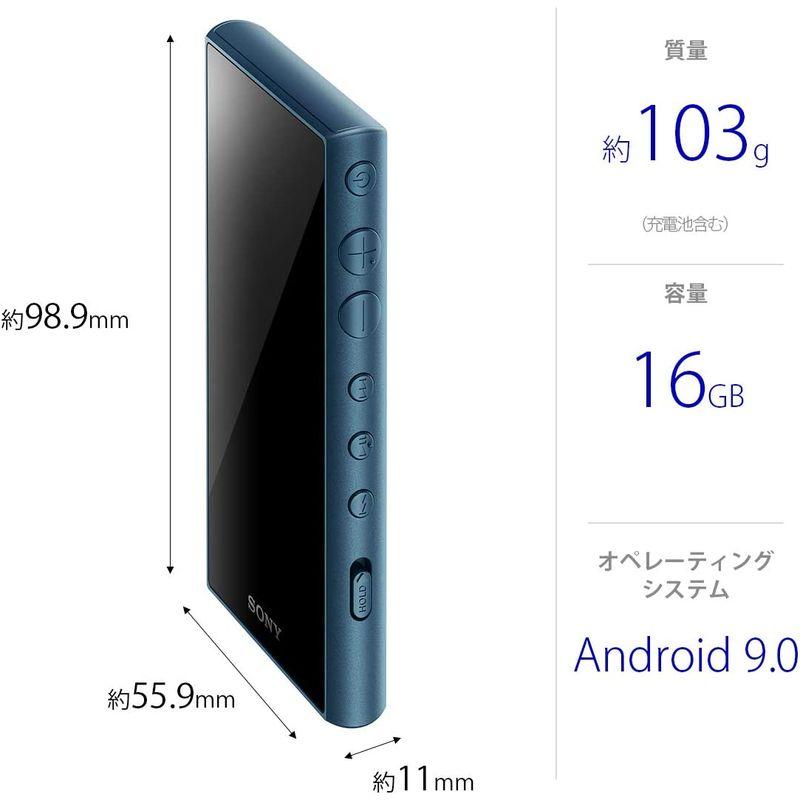 ソニー ウォークマン 16GB Aシリーズ NW-A105 : ハイレゾ対応 / MP3プレーヤー / bluetooth / androi ウォークマン 16GB Aシリーズ NW A105 ハイレゾ対応 MP3プレーヤー bluetooth androi aptX
