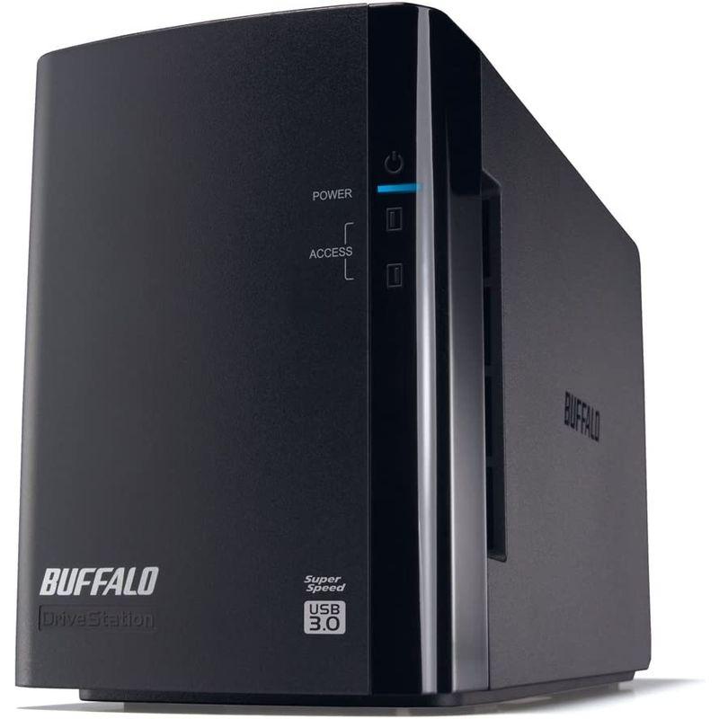 【数量限定アウトレット品】 BUFFALO RAID1対応 USB3.0用 外付けハードディスク 2ドライブモデル 4TB HD-WL4TU3/R1J 【G2035854256】(12939円)