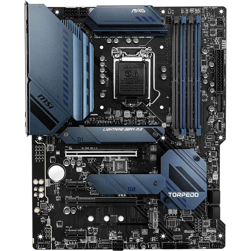 MSI MAG Z590 TORPEDO マザーボード ATX 第10・11世代CPU対応 Intel Z590チップセット搭載 MB524 MAG Z590 TORPEDO マザーボード ATX 第10 11世代CPU対応 Intel Z590チップセット搭載 MB524