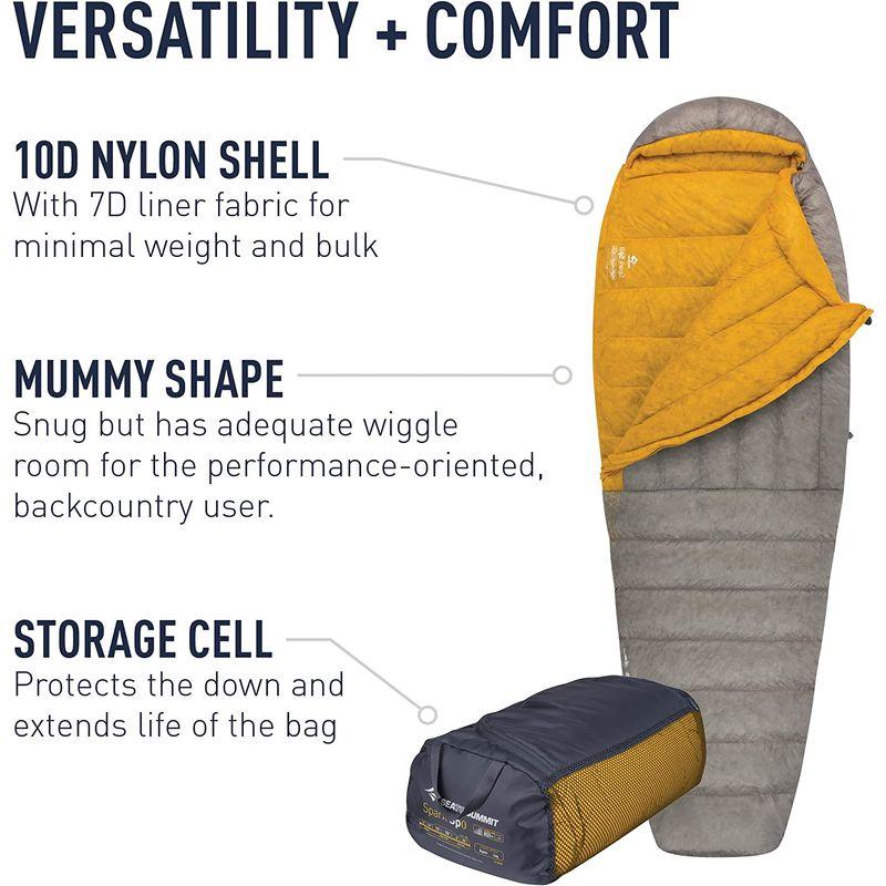 SEA TO SUMMIT(シートゥサミット) スパークSp0 ST81231 レギュラー 摂氏 TO SUMMIT シートゥサミット スパークSp0 ST81231 レギュラー
