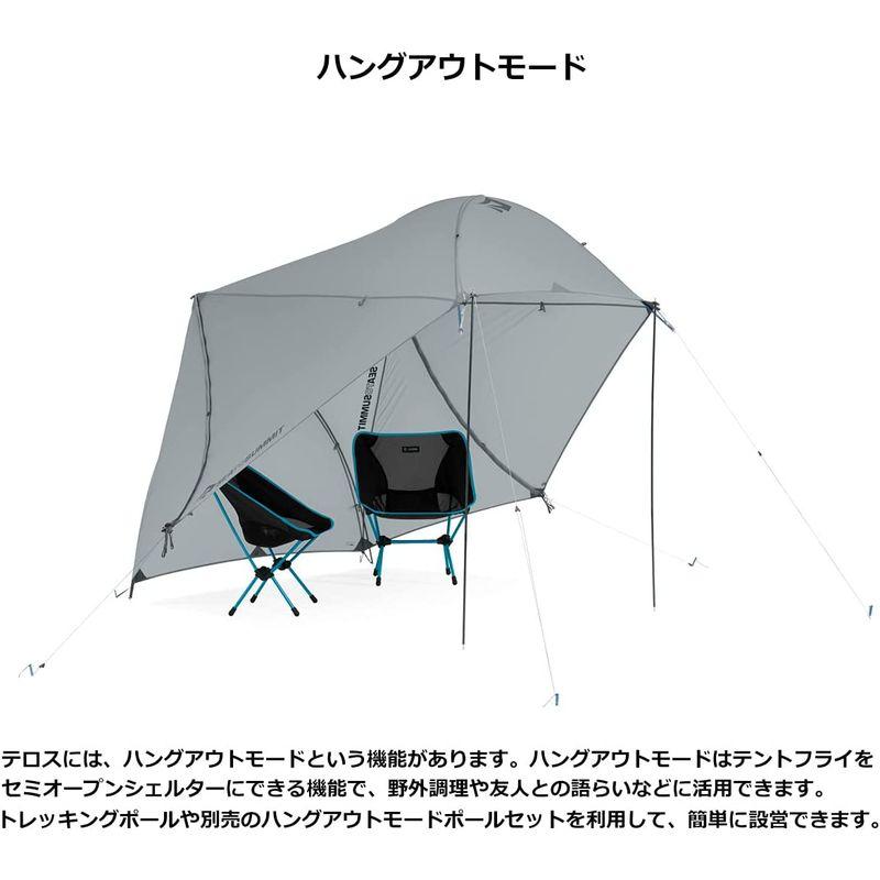 ローボード SEA TO SUMMIT(シートゥサミット) テロスTR2テント ST87005 グレー 【PET1068279155】(38896円)
